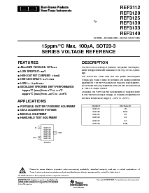 浏览型号REF3125AIDBZR的Datasheet PDF文件第1页