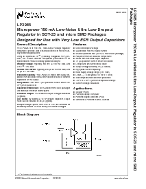 浏览型号LP2985AIM5-2.8的Datasheet PDF文件第1页