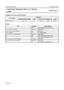 浏览型号74AVC16373DGG的Datasheet PDF文件第4页