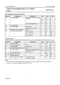 浏览型号74AVC16373DGG的Datasheet PDF文件第7页