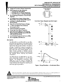 浏览型号SN65LBC184D的Datasheet PDF文件第1页