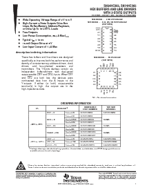 浏览型号SN74HC365NSR的Datasheet PDF文件第1页