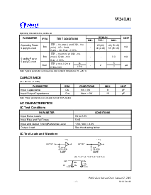 浏览型号W24L01T-70LE的Datasheet PDF文件第3页