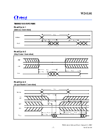 浏览型号W24L01T-70LE的Datasheet PDF文件第5页