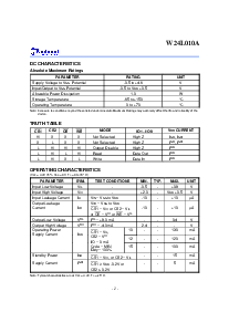 浏览型号W24L010A-10的Datasheet PDF文件第2页