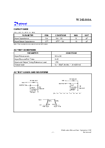 浏览型号W24L010A-10的Datasheet PDF文件第3页