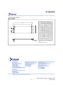 浏览型号W24L010A-10的Datasheet PDF文件第9页