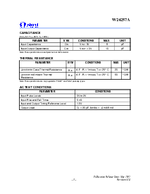 浏览型号W24257AS-10的Datasheet PDF文件第3页