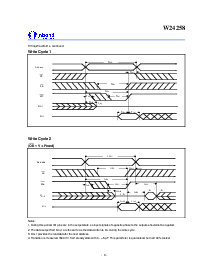 浏览型号W24258Q-70LE的Datasheet PDF文件第6页