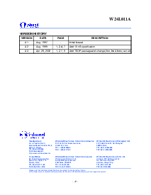 浏览型号W24L011AQ-10的Datasheet PDF文件第10页
