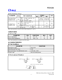 浏览型号W24L01Q-55LE的Datasheet PDF文件第3页