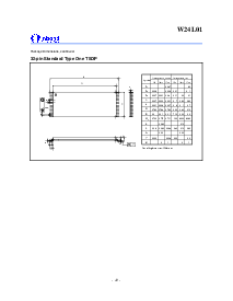 浏览型号W24L01Q-55LE的Datasheet PDF文件第10页