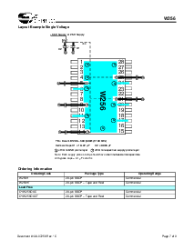 浏览型号W256HT的Datasheet PDF文件第7页