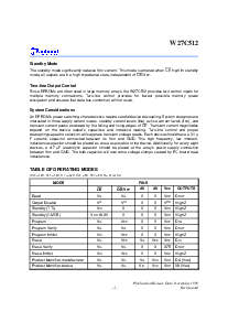 浏览型号W27C512P-45的Datasheet PDF文件第3页