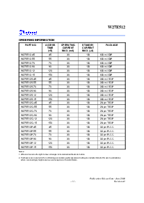 浏览型号W27E512P-70的Datasheet PDF文件第13页