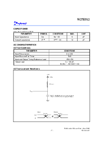 浏览型号W27E512P-70的Datasheet PDF文件第5页