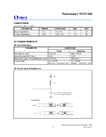 浏览型号W27C020-12的Datasheet PDF文件第5页