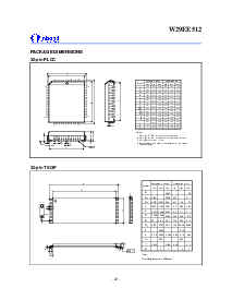 浏览型号W29EE512P-70的Datasheet PDF文件第20页