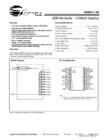 浏览型号W40S11-02的Datasheet PDF文件第1页