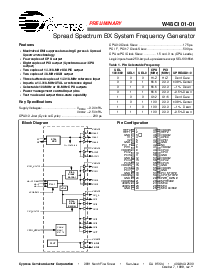 浏览型号W48C101的Datasheet PDF文件第1页