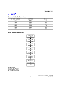 浏览型号W49F002U-12B的Datasheet PDF文件第9页