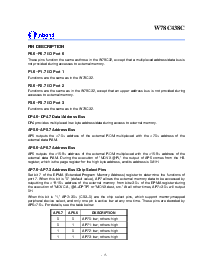 浏览型号W78C438CP-40的Datasheet PDF文件第4页