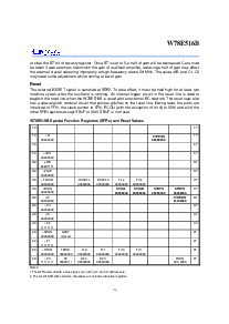 浏览型号W78E516B的Datasheet PDF文件第6页