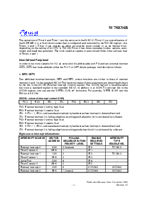 浏览型号W78E54B的Datasheet PDF文件第5页
