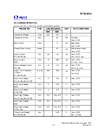 浏览型号W78E54P-24的Datasheet PDF文件第13页