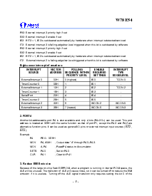 浏览型号W78E54P-24的Datasheet PDF文件第10页