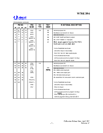 浏览型号W78E354P的Datasheet PDF文件第7页