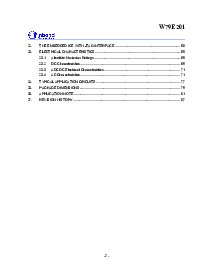 浏览型号W79E201的Datasheet PDF文件第2页