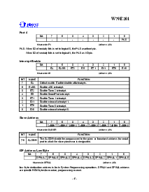 浏览型号W79E201的Datasheet PDF文件第18页
