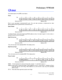 浏览型号W79E648的Datasheet PDF文件第11页