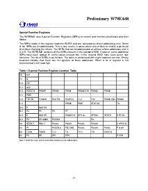 浏览型号W79E648的Datasheet PDF文件第10页