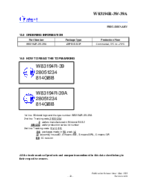 浏览型号W83194R-39A的Datasheet PDF文件第20页