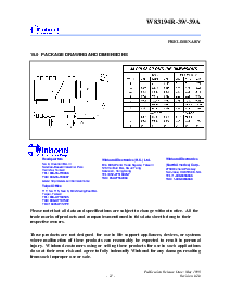 浏览型号W83194R-39A的Datasheet PDF文件第21页