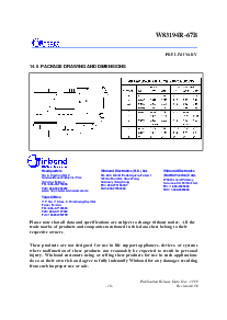 浏览型号W83194R-67B的Datasheet PDF文件第18页