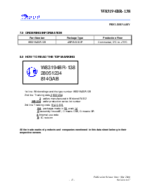 浏览型号W83194BR-138的Datasheet PDF文件第13页
