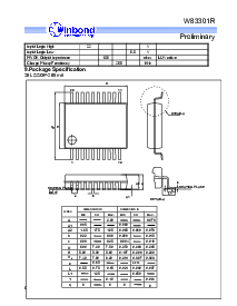 浏览型号W83301的Datasheet PDF文件第14页