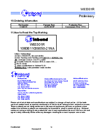 浏览型号W83301的Datasheet PDF文件第16页