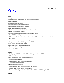浏览型号W83877F的Datasheet PDF文件第2页