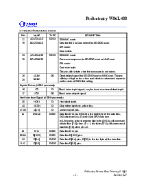 浏览型号W86L488Y的Datasheet PDF文件第11页