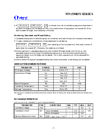 浏览型号W91550DN的Datasheet PDF文件第12页