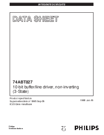 浏览型号74ABT827PWDH的Datasheet PDF文件第1页