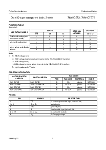 浏览型号74AHC573PWDH的Datasheet PDF文件第3页
