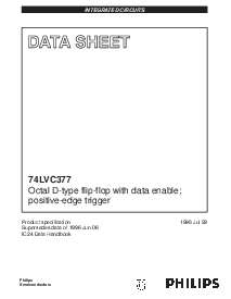 浏览型号74LVC377PWDH的Datasheet PDF文件第1页
