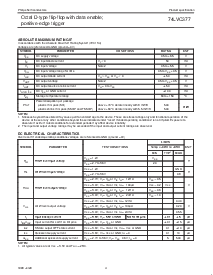 浏览型号74LVC377PWDH的Datasheet PDF文件第4页
