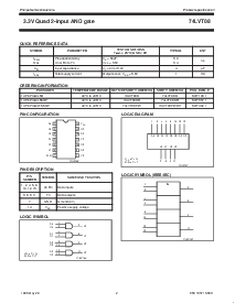 浏览型号74LVT08PWDH的Datasheet PDF文件第2页