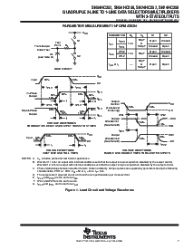 浏览型号SN74HC258PWE4的Datasheet PDF文件第7页